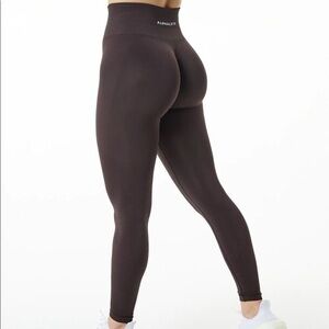 Alphalete Amplify Chocolate Leggings